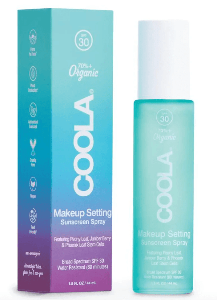 Écran solaire spray fixateur a maquillage - C&C Salon esthétique